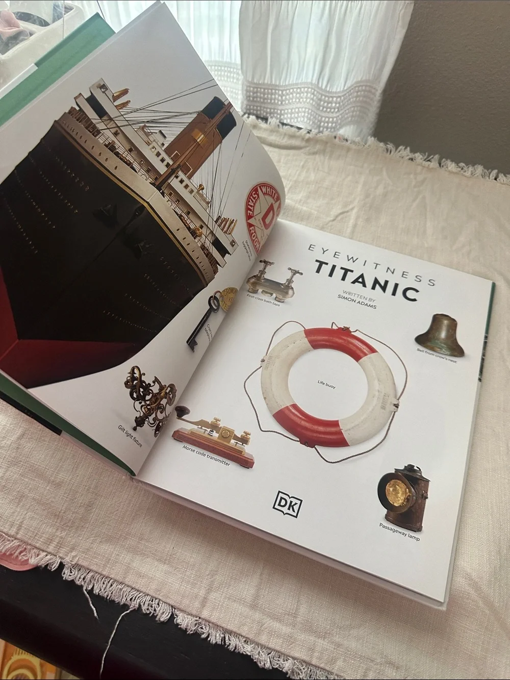 DK Eyewitness Titanic Book - Green & White HardCover NEW
